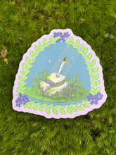 Load image into Gallery viewer, Sword in the stone sticker