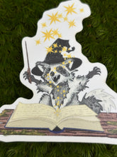 Load image into Gallery viewer, Wizard raccoon sticker