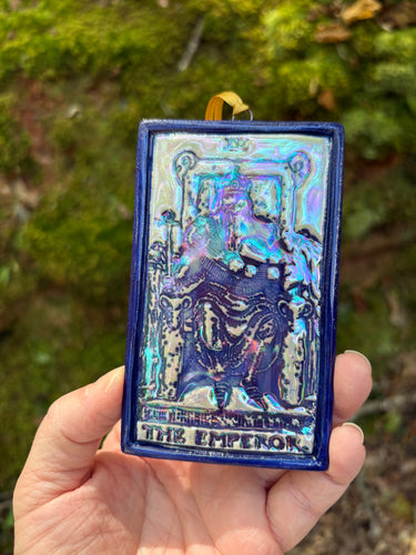 The Emperor Tarot Card Ornament