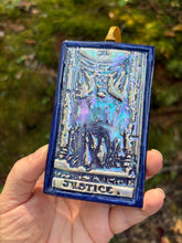 Load image into Gallery viewer, Justice Tarot Card Ornament