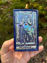 Load image into Gallery viewer, Justice Tarot Card Ornament