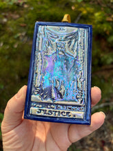 Load image into Gallery viewer, Justice Tarot Card Ornament