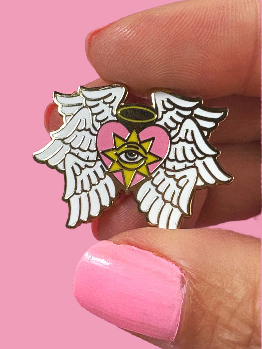 Mourning Star Enamel Pin